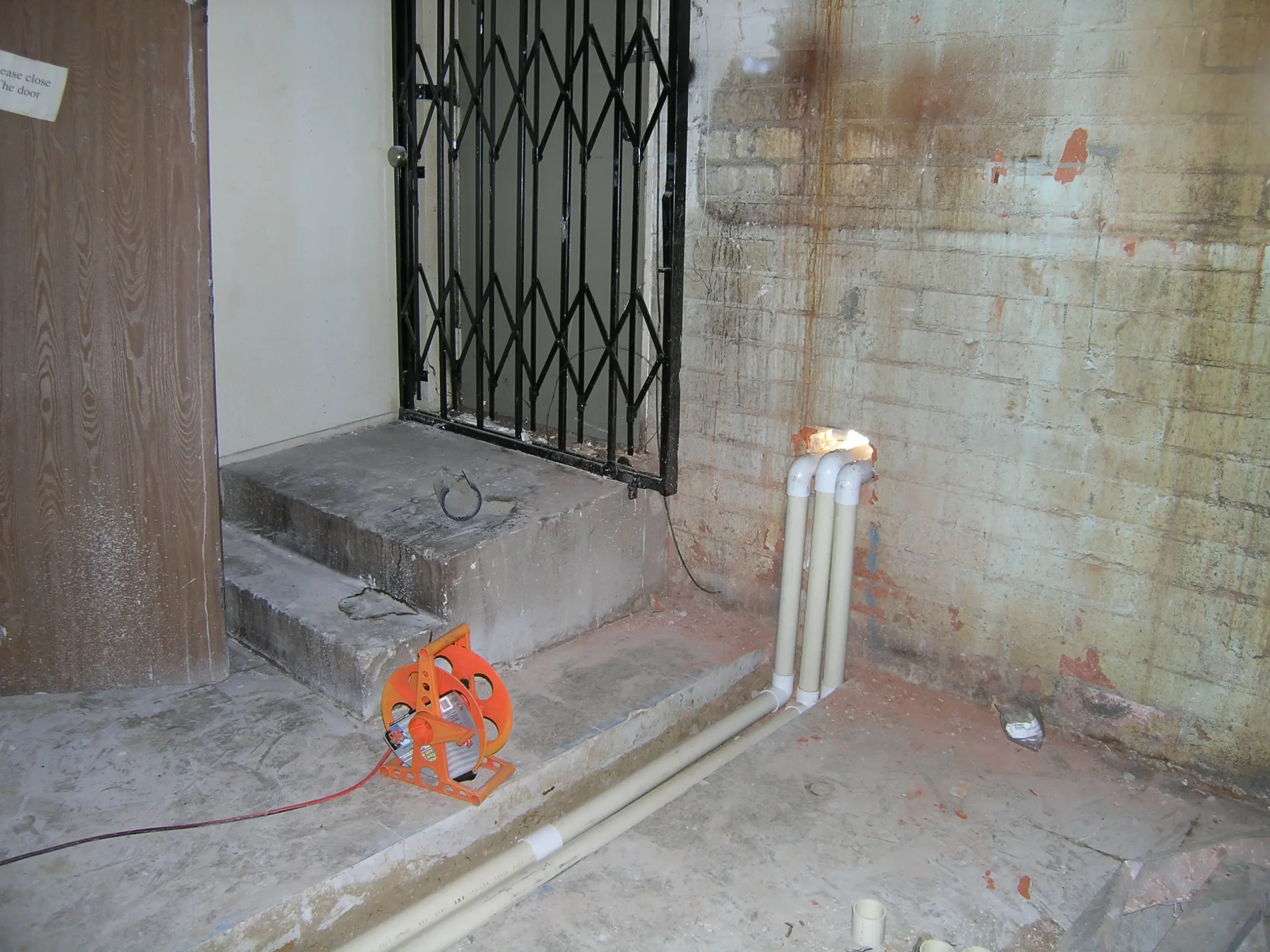 sub-slab depressurization system installation